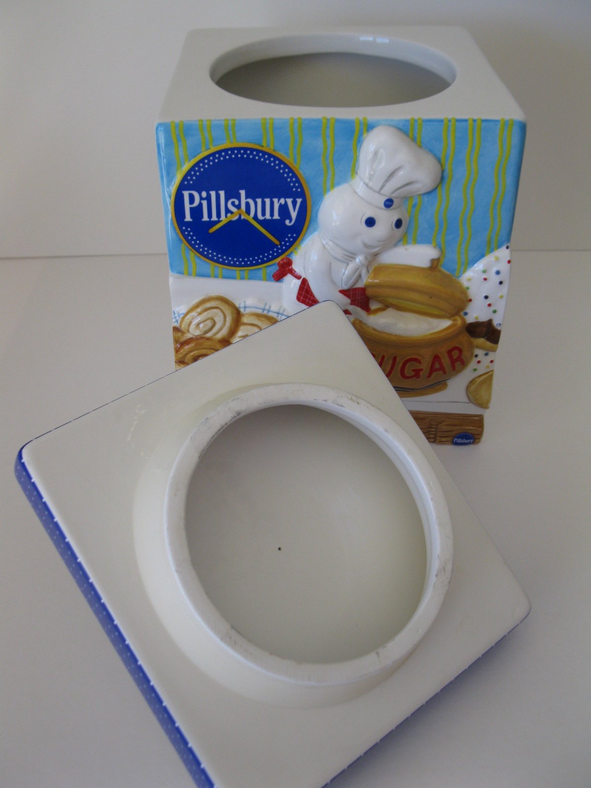 Amazon.com: Danbury Mint Pillsbury Doughboy Retro Sugar Canister